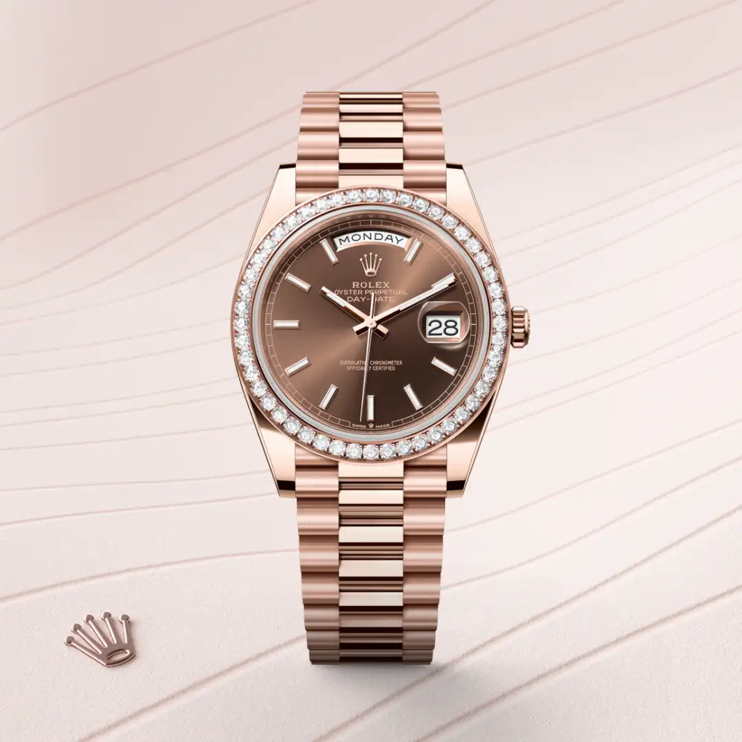 Rolex Day-Date 40腕錶18K永恒玫瑰金款，M228345RBR-0024 - 永新鐘錶