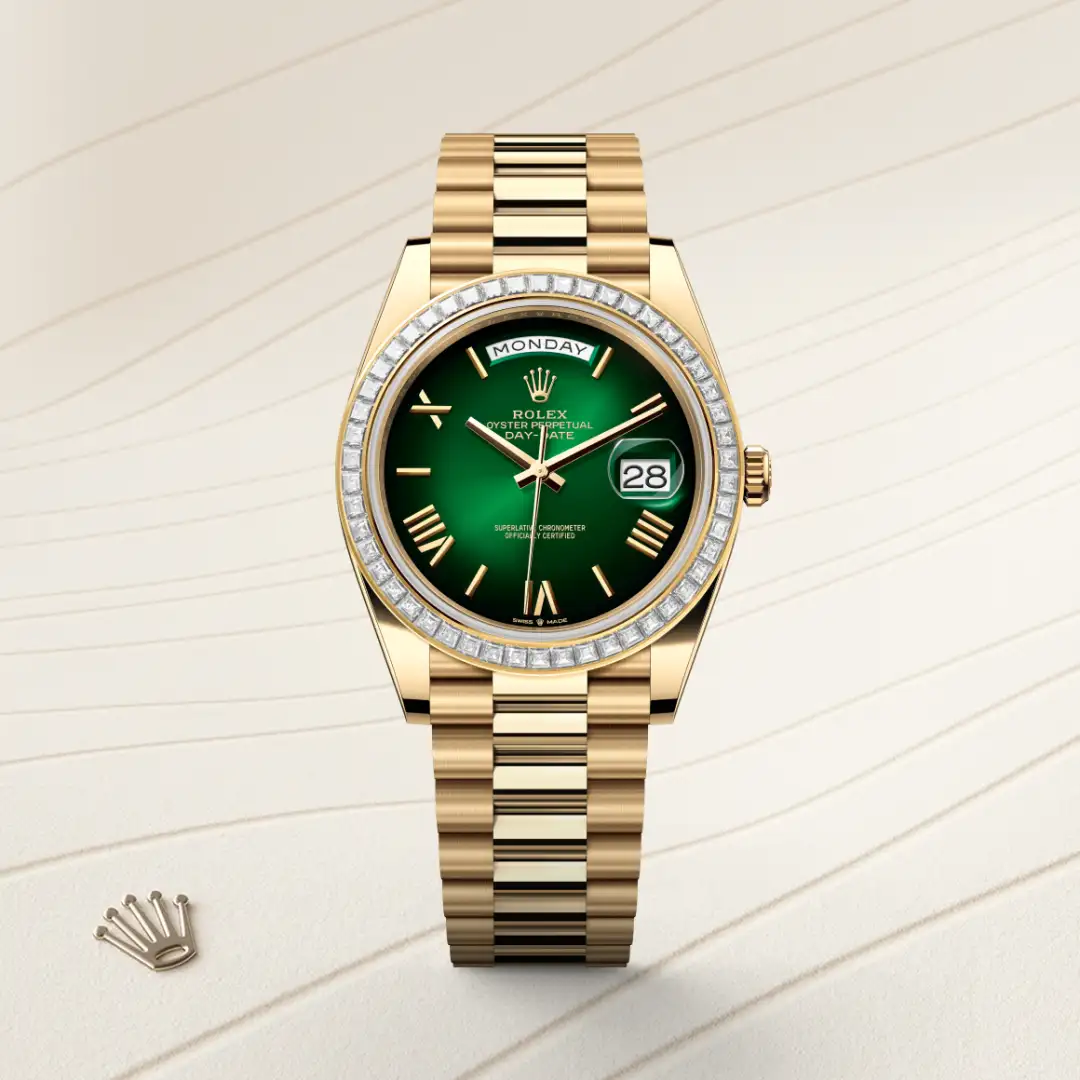Rolex Day-Date 40腕錶18K黃金款,M228398TBR-0042 - 永新鐘錶