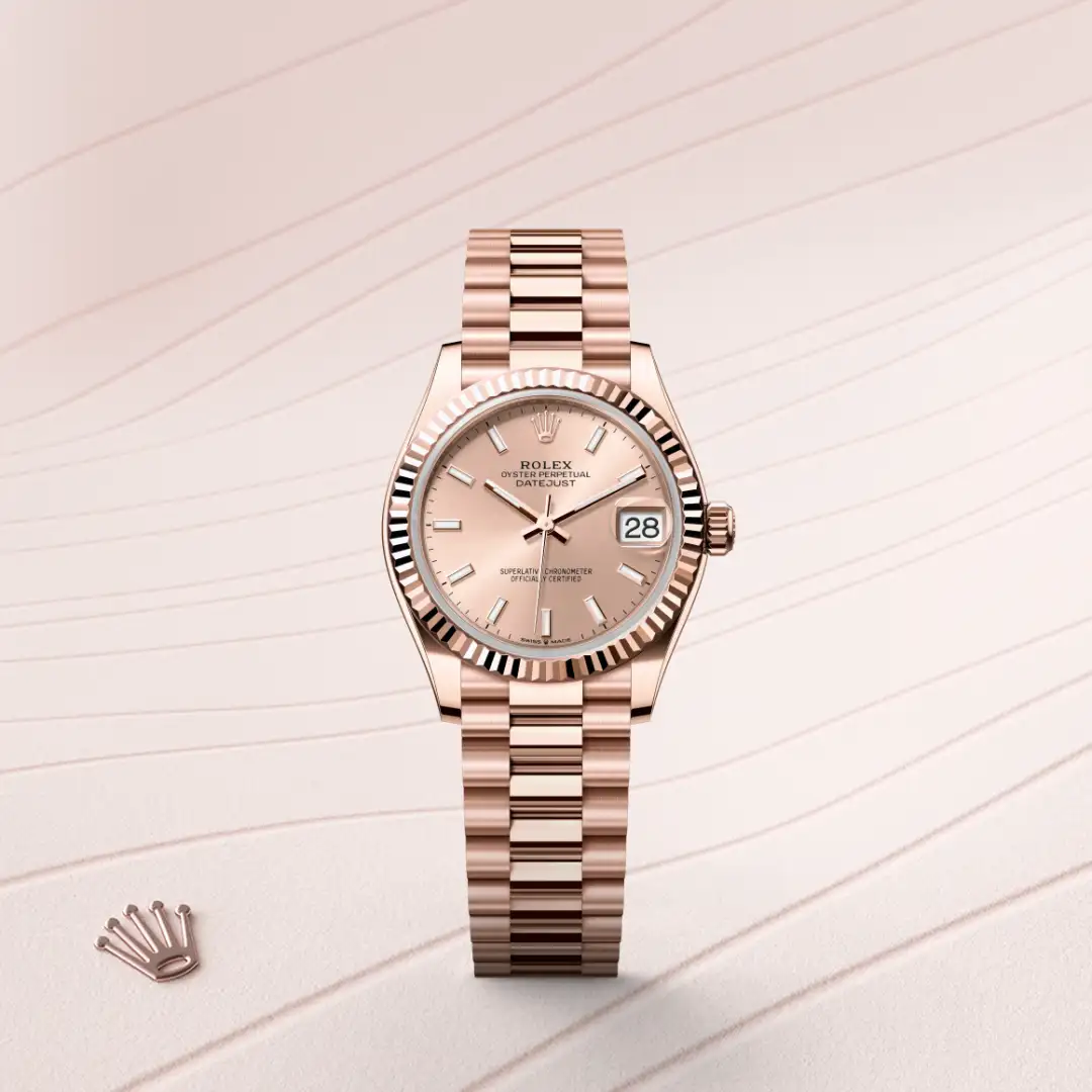 Rolex Datejust 31腕錶18K永恒玫瑰金款,M278275-0037 - 永新鐘錶