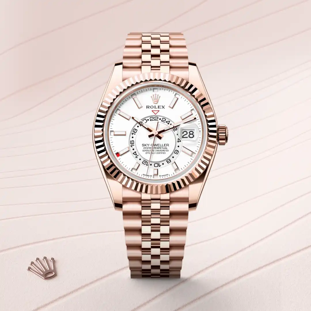 Rolex Sky-Dweller腕錶18K永恒玫瑰金款,M336935-0007 - 永新鐘錶