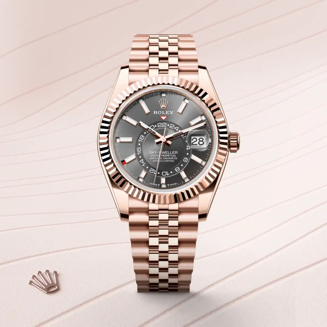 Rolex Sky-Dweller腕錶18K永恒玫瑰金款，M336935-0008 - 永新鐘錶