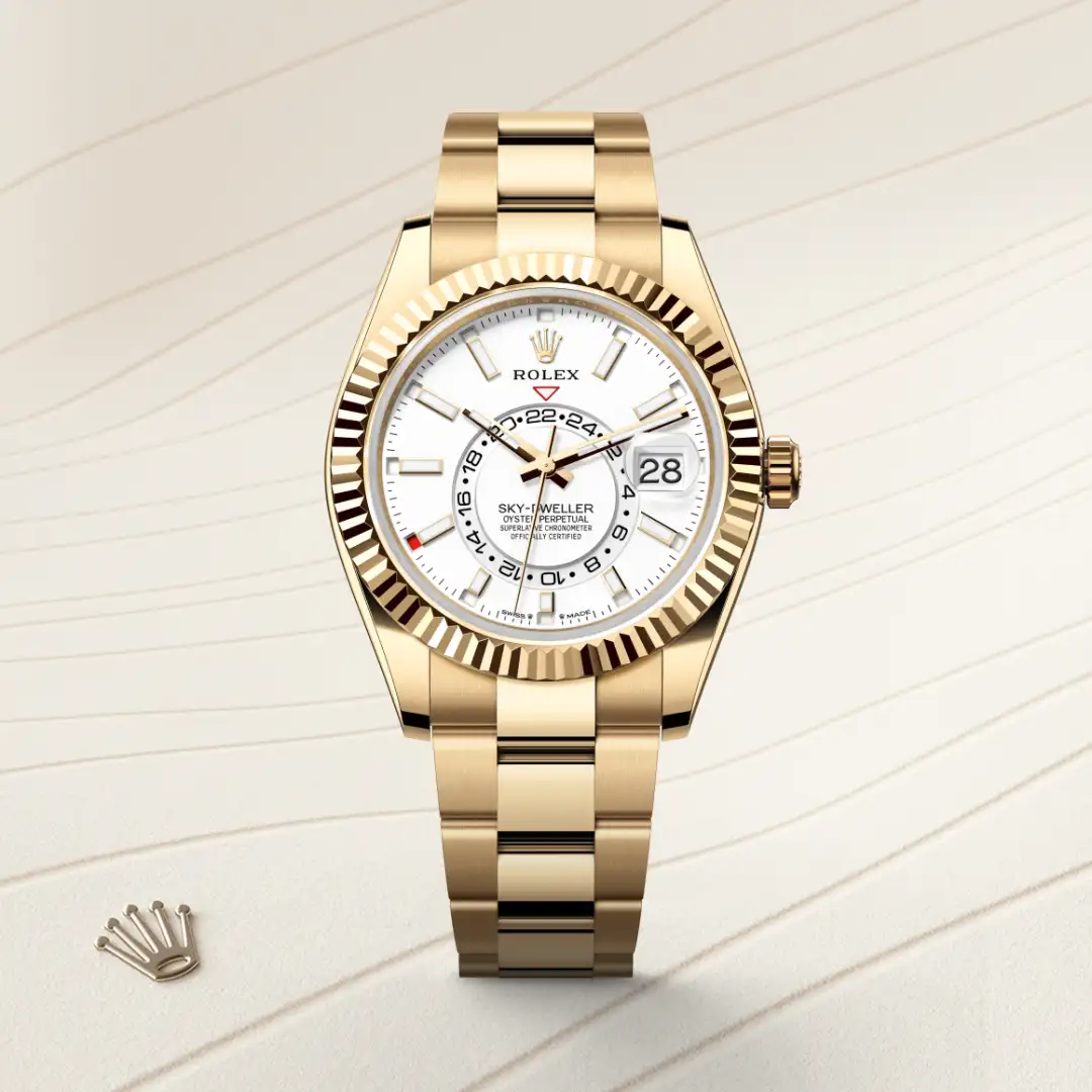 Rolex Sky-Dweller腕錶18K黃金款，M336938-0003 - 永新鐘錶