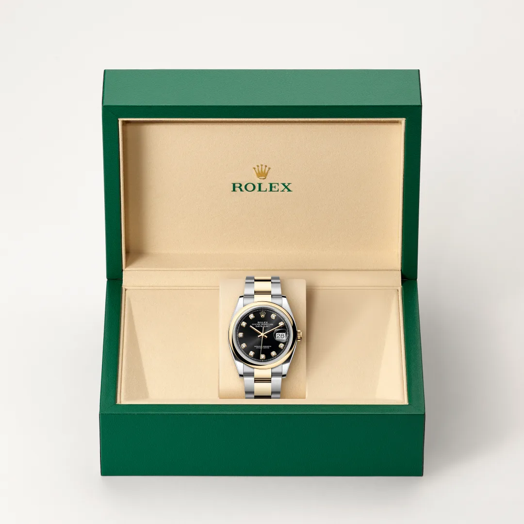 Rolex Datejust 36腕錶黃金鋼(蠔式鋼與黃金的組合)款,M126203-0022 - 永新鐘錶