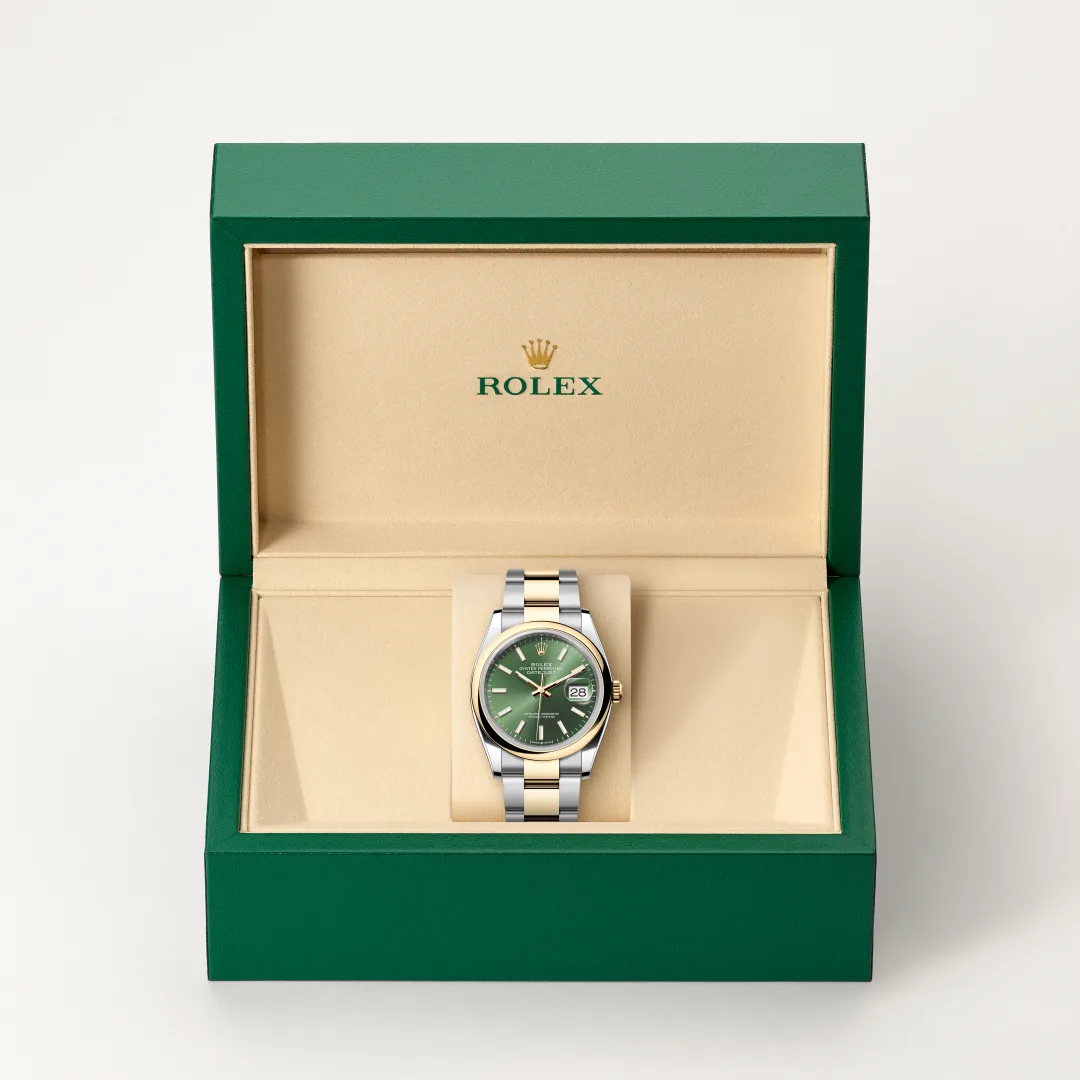 Rolex Datejust 36腕錶黃金鋼(蠔式鋼與黃金的組合)款,M126203-0058 - 永新鐘錶
