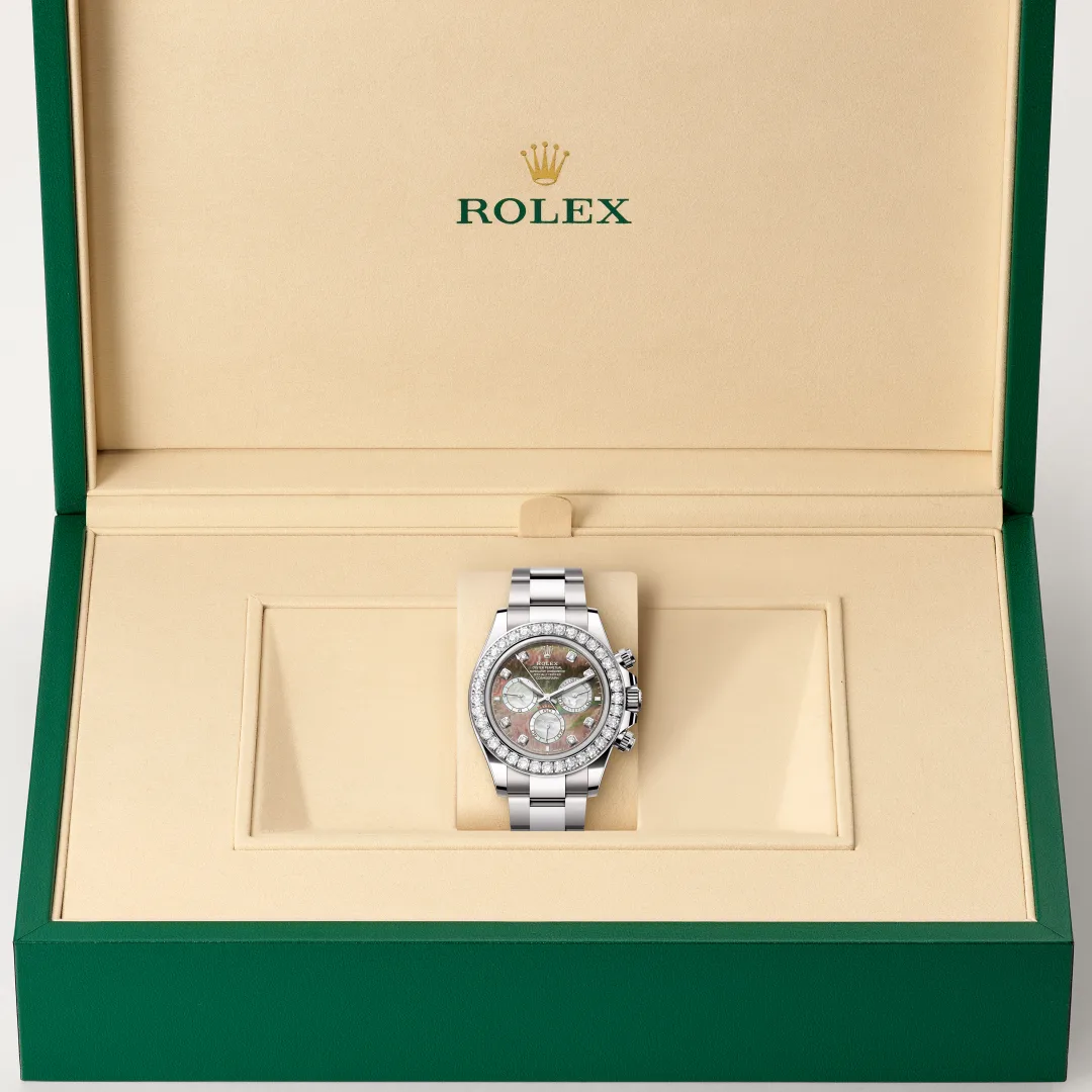 Rolex Cosmograph Daytona腕錶18K白色黃金款,M126579RBR-0001 - 永新鐘錶