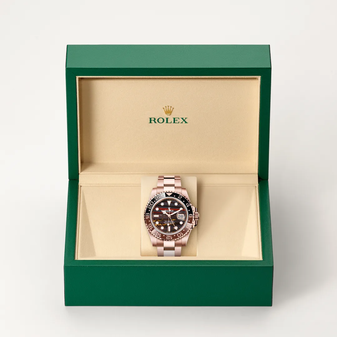 Rolex GMT-Master II腕錶18K永恒玫瑰金款,M126715CHNR-0002 - 永新鐘錶