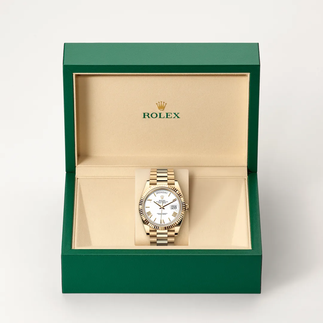 Rolex Day-Date 40腕錶18K黃金款,M228238-0042 - 永新鐘錶