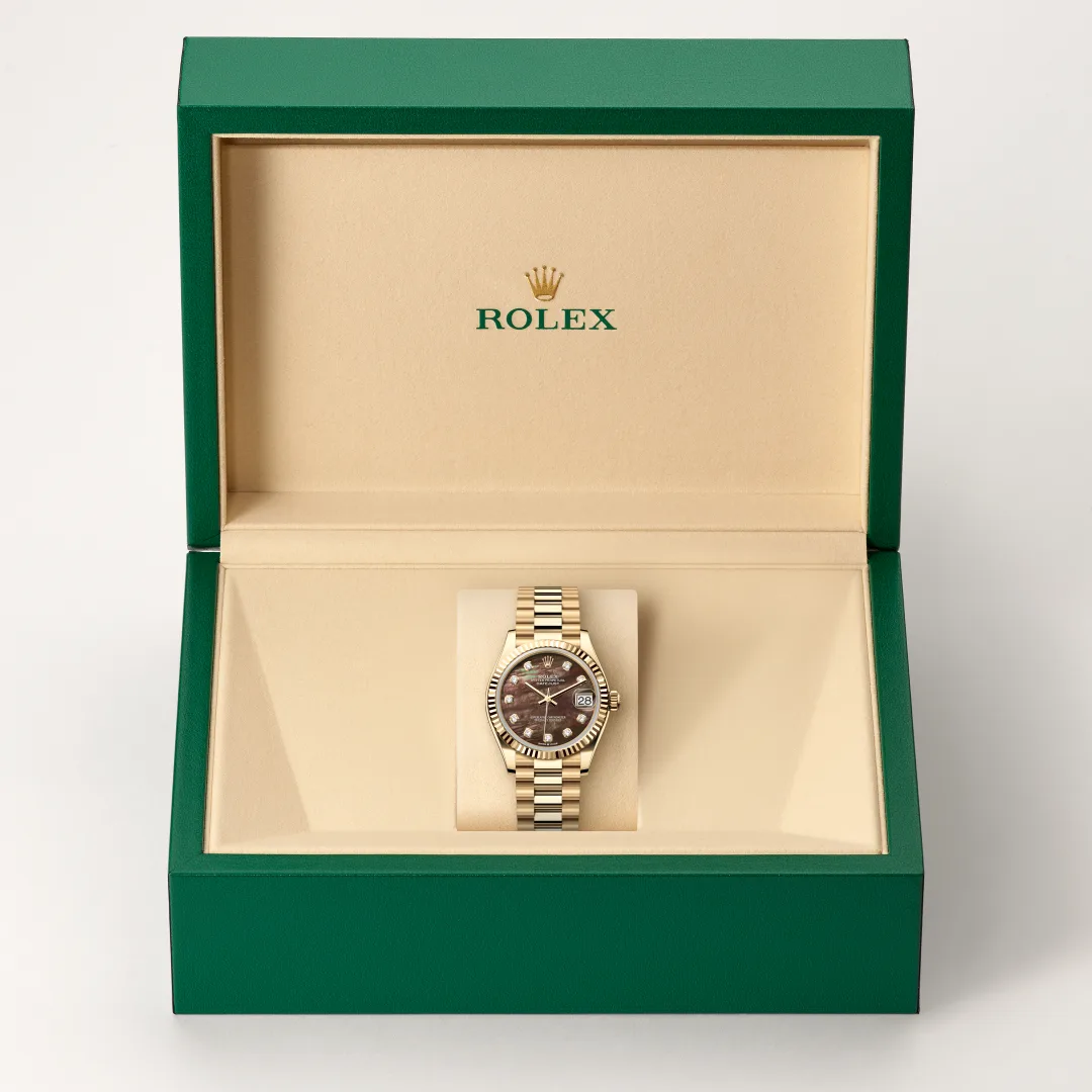 Rolex Datejust 31腕錶18K黃金款,M278278-0038 - 永新鐘錶