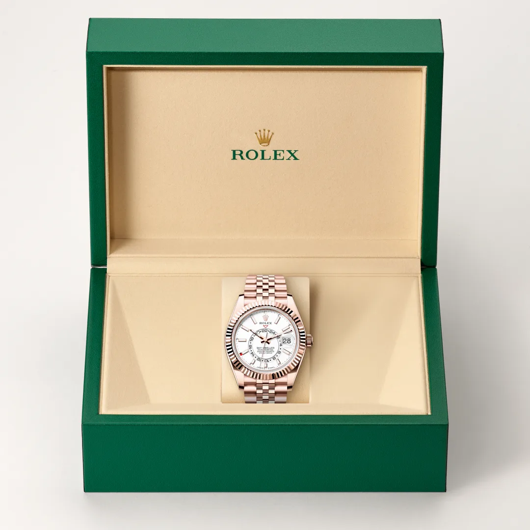 Rolex Sky-Dweller腕錶18K永恒玫瑰金款,M336935-0007 - 永新鐘錶