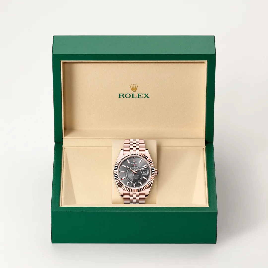 Rolex Sky-Dweller腕錶18K永恒玫瑰金款，M336935-0008 - 永新鐘錶