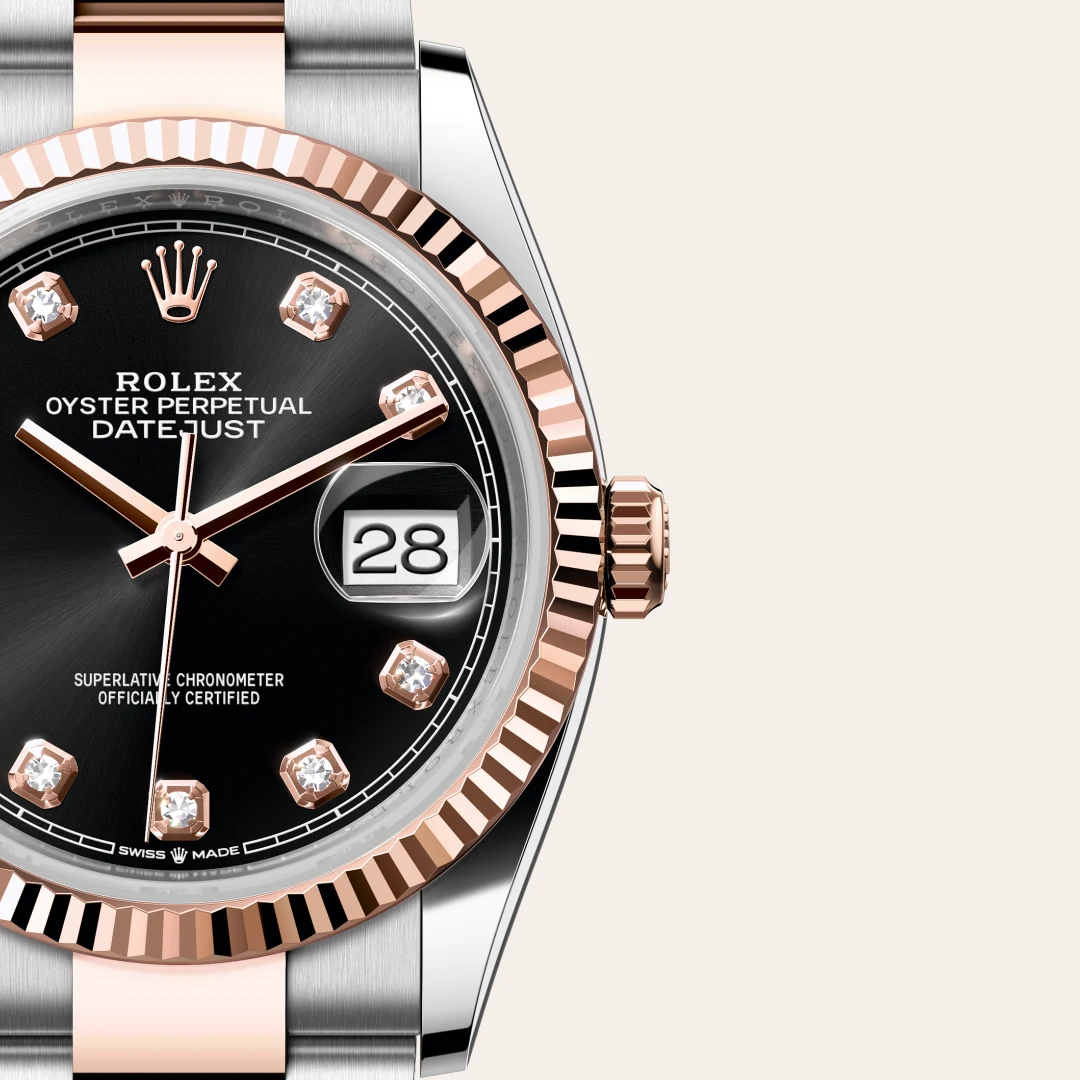 Rolex Datejust 36腕錶永恒玫瑰金鋼（蠔式鋼與永恒玫瑰金的組合）款，M126231-0020 - 永新鐘錶