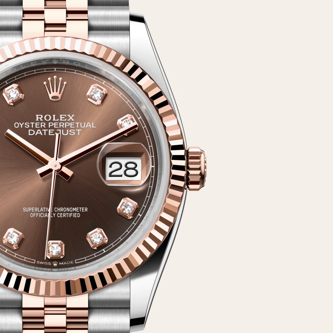 Rolex Datejust 36腕錶永恒玫瑰金鋼(蠔式鋼與永恒玫瑰金的組合)款,M126231-0053 - 永新鐘錶
