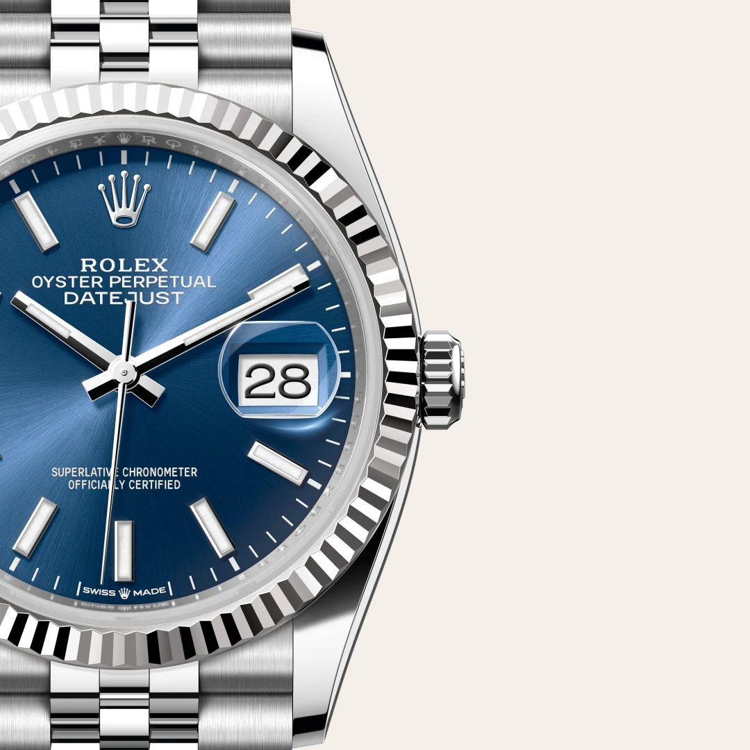 Rolex Datejust 36腕錶白色黃金鋼(蠔式鋼與白色黃金的組合)款,M126234-0017 - 永新鐘錶