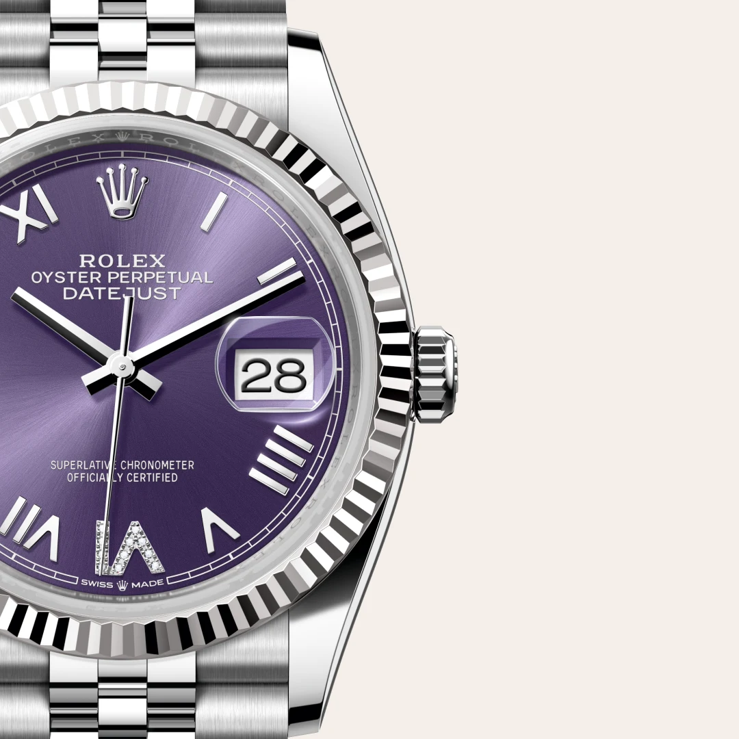 Rolex Datejust 36腕錶白色黃金鋼(蠔式鋼與白色黃金的組合)款,M126234-0063 - 永新鐘錶