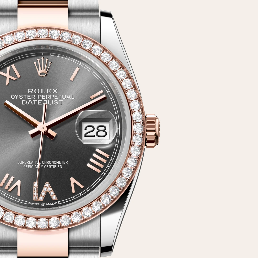 Rolex Datejust 36腕錶永恒玫瑰金鋼(蠔式鋼與永恒玫瑰金的組合)款,M126281RBR-0036 - 永新鐘錶