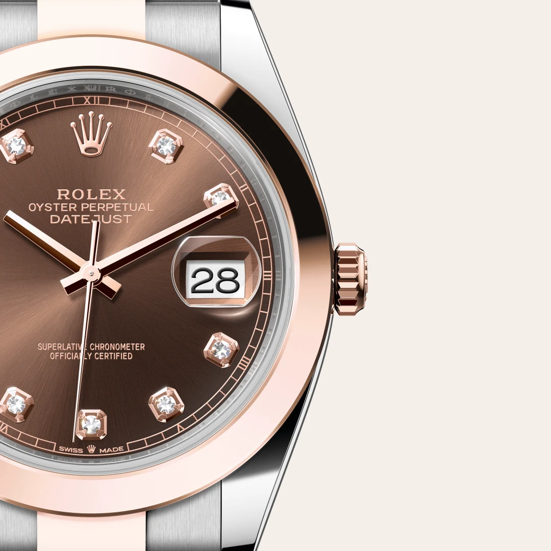 Rolex Datejust 41腕錶永恒玫瑰金鋼(蠔式鋼與永恒玫瑰金的組合)款,M126301-0003 - 永新鐘錶