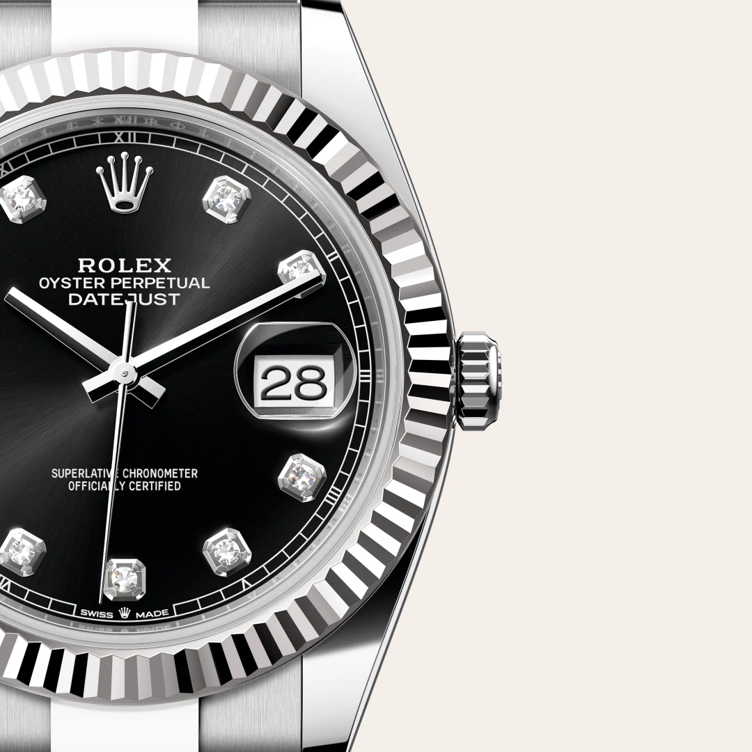 Rolex Datejust 41腕錶白色黃金鋼(蠔式鋼與白色黃金的組合)款,M126334-0011 - 永新鐘錶