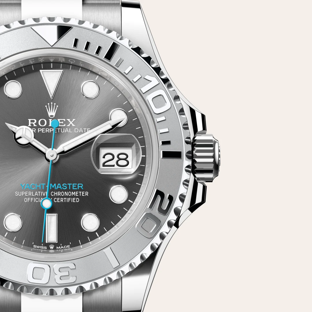 Rolex Yacht-Master 40腕錶鉑金鋼（蠔式鋼與鉑金的組合）款，M126622-0001 - 永新鐘錶