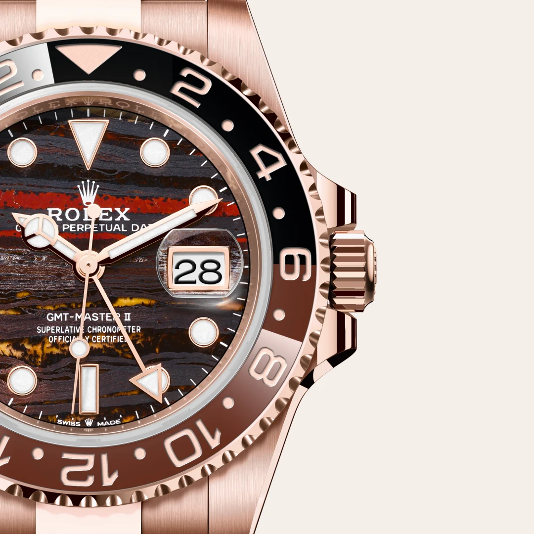 Rolex GMT-Master II腕錶18K永恒玫瑰金款,M126715CHNR-0002 - 永新鐘錶