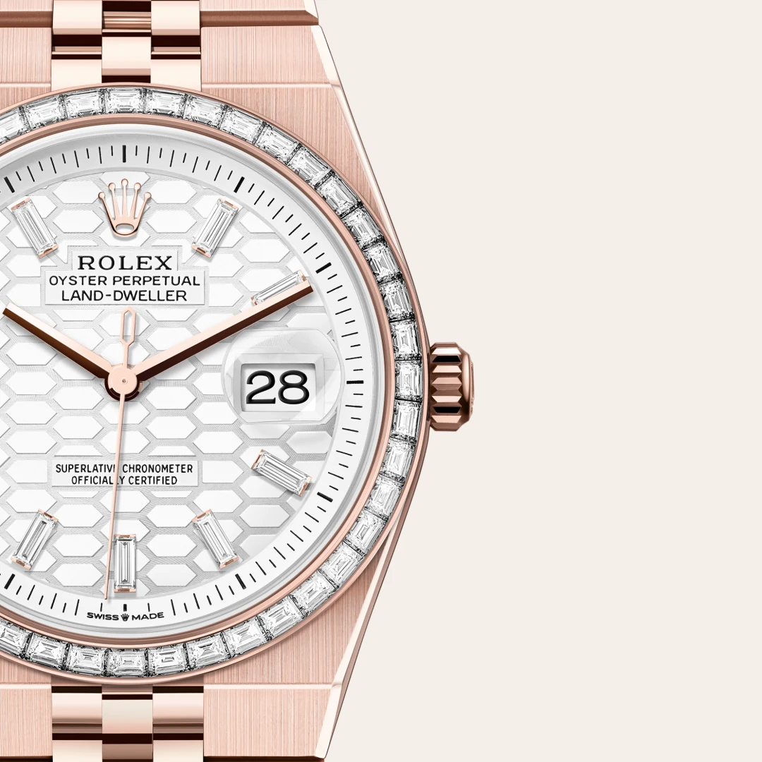 Rolex Land-Dweller 36腕錶18K永恒玫瑰金款,M127285TBR-0002 - 永新鐘錶