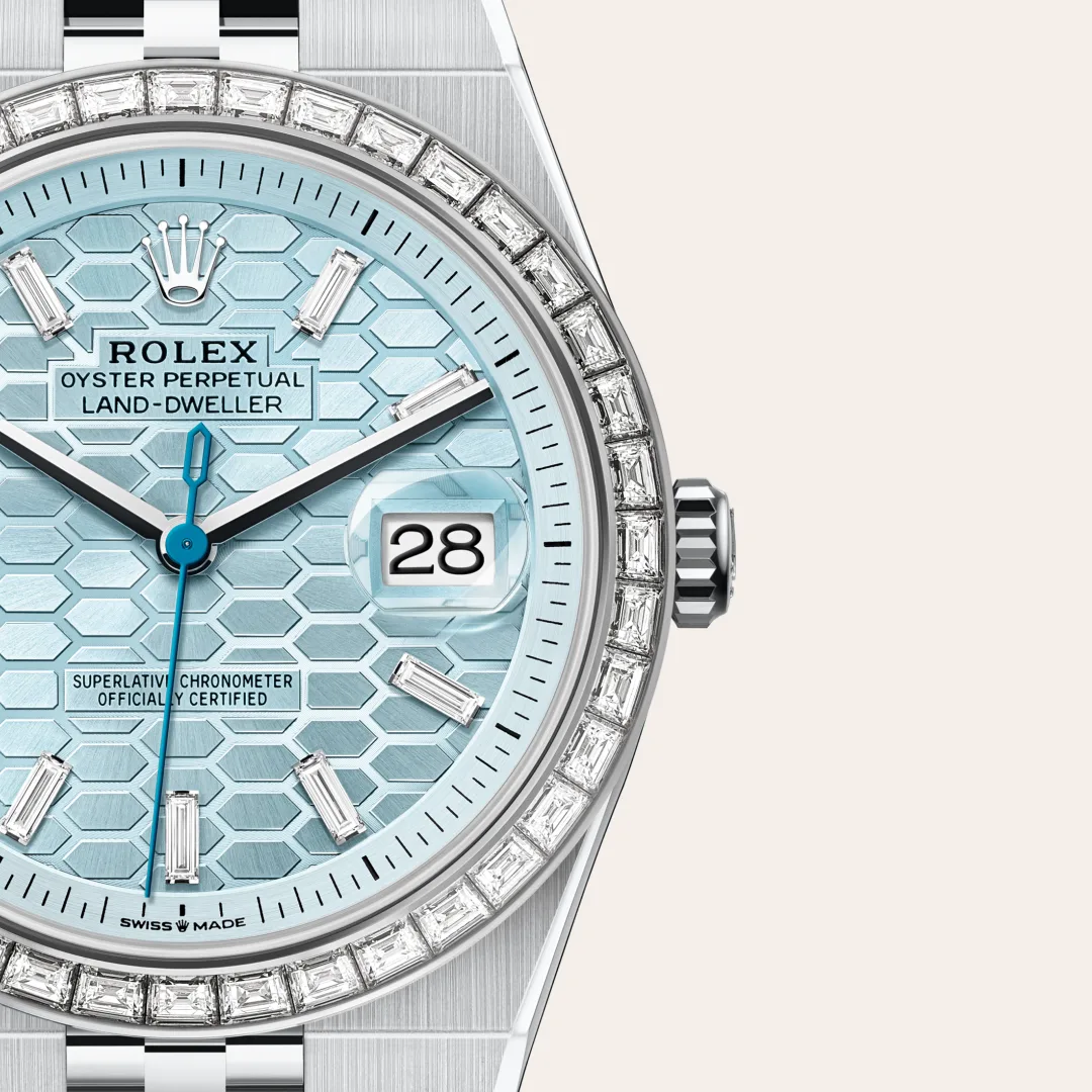 Rolex Land-Dweller 40腕錶鉑金款,M127386TBR-0001 - 永新鐘錶