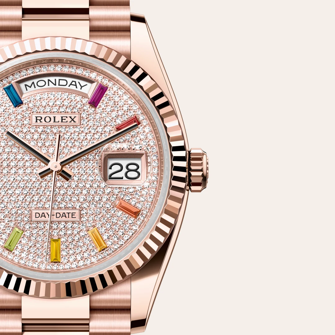 Rolex Day-Date 36腕錶18K永恒玫瑰金款,M128235-0039 - 永新鐘錶