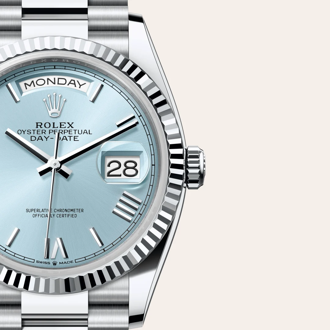 Rolex Day-Date 36腕錶鉑金款,M128236-0018 - 永新鐘錶