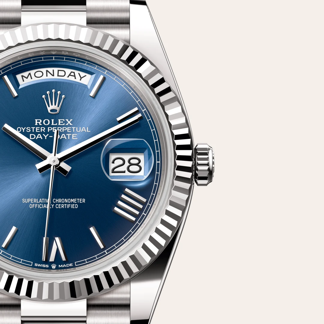 Rolex Day-Date 40腕錶18K白色黃金款,M228239-0007 - 永新鐘錶