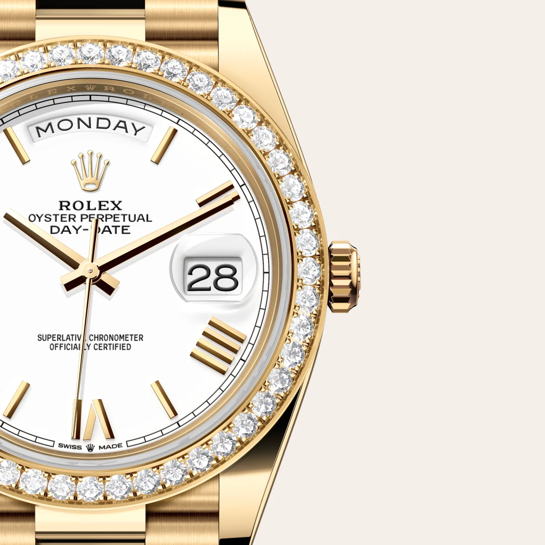 Rolex Day-Date 40腕錶18K黃金款，M228348RBR-0034 - 永新鐘錶