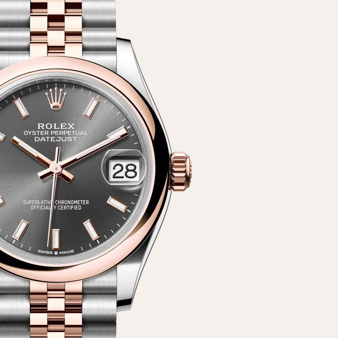 Rolex Datejust 31腕錶永恒玫瑰金鋼(蠔式鋼與永恒玫瑰金的組合)款,M278241-0018 - 永新鐘錶
