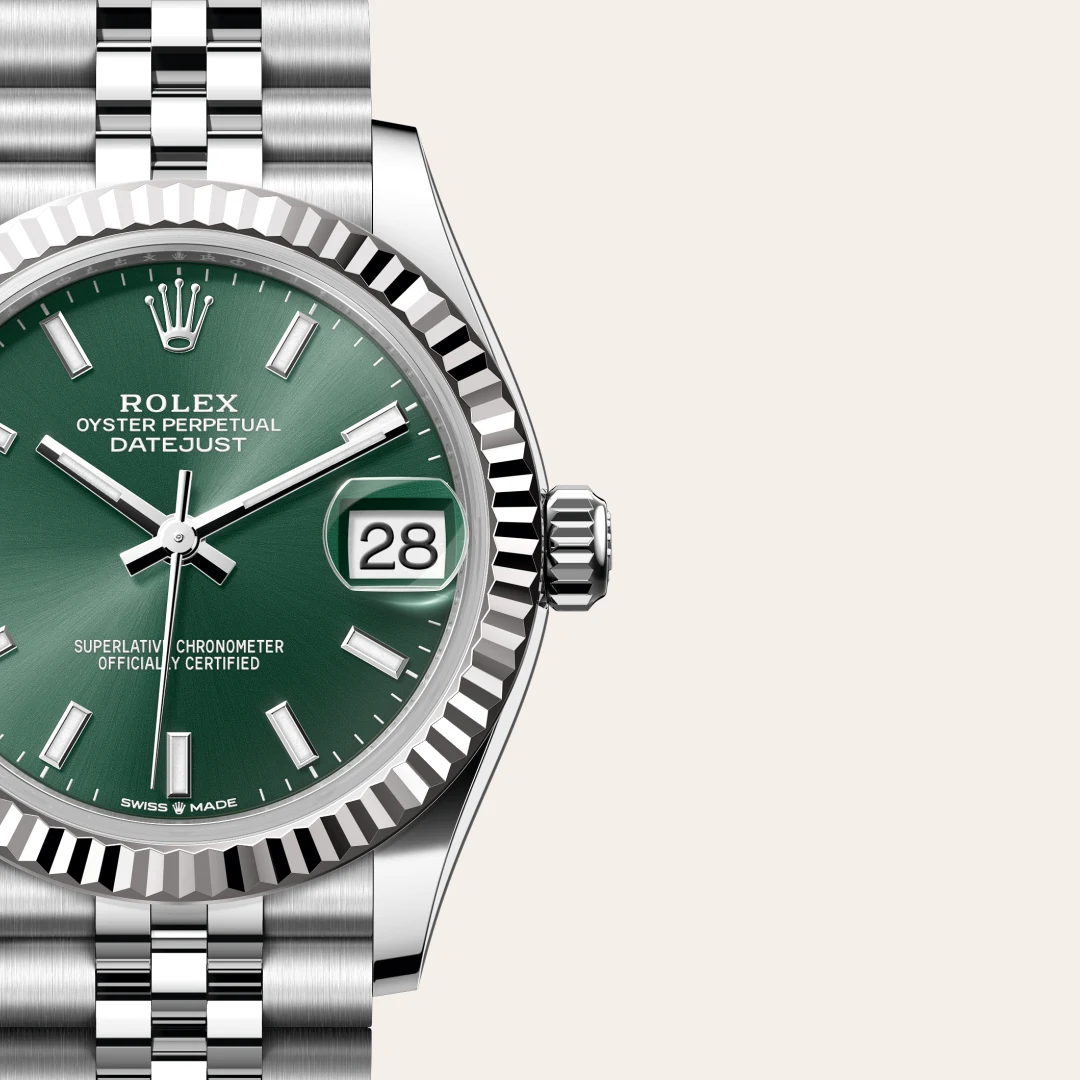 Rolex Datejust 31腕錶白色黃金鋼（蠔式鋼與白色黃金的組合）款，M278274-0018 - 永新鐘錶