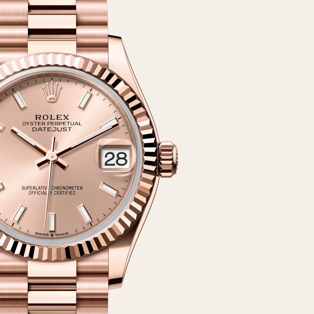 Rolex Datejust 31腕錶18K永恒玫瑰金款,M278275-0037 - 永新鐘錶