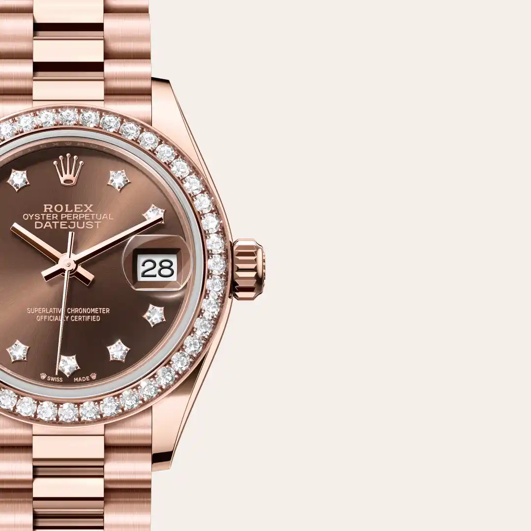 Rolex Lady-Datejust腕錶18K永恒玫瑰金款，M279135RBR-0001 - 永新鐘錶