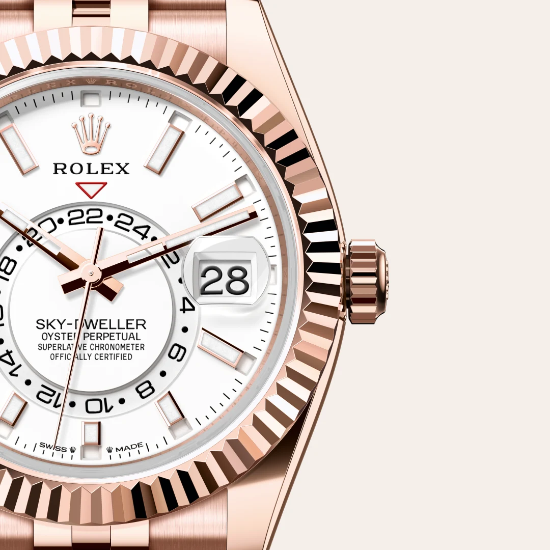 Rolex Sky-Dweller腕錶18K永恒玫瑰金款,M336935-0007 - 永新鐘錶