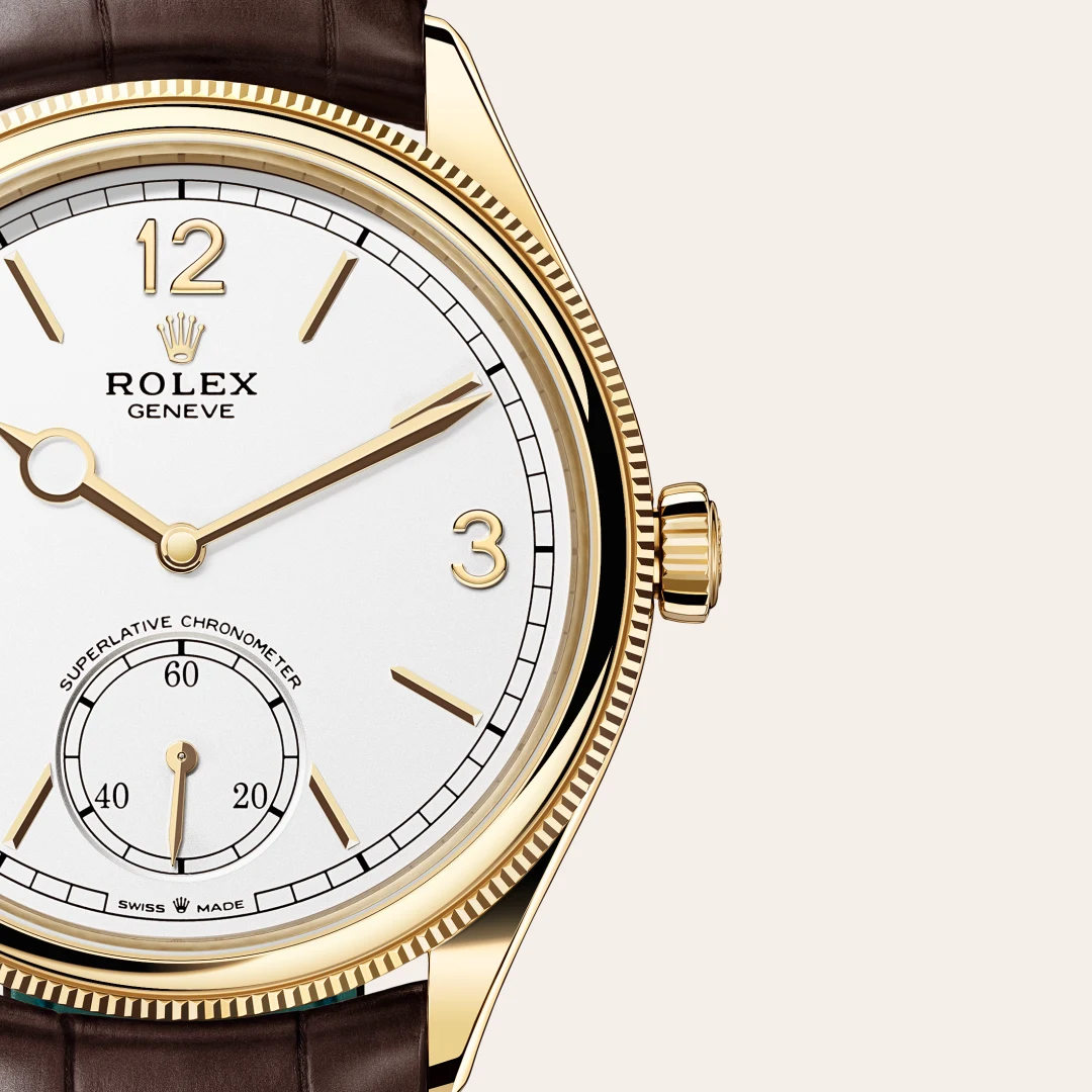 Rolex 1908腕錶18K黃金款，M52508-0006 - 永新鐘錶