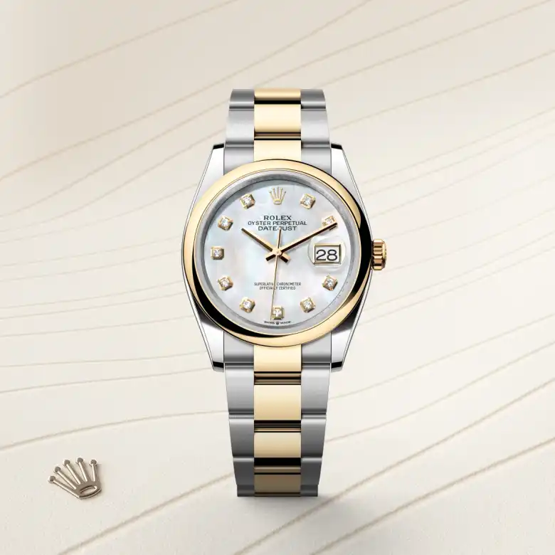 Rolex Datejust 36腕錶黃金鋼(蠔式鋼與黃金的組合)款,M126203-0024 - 永新鐘錶