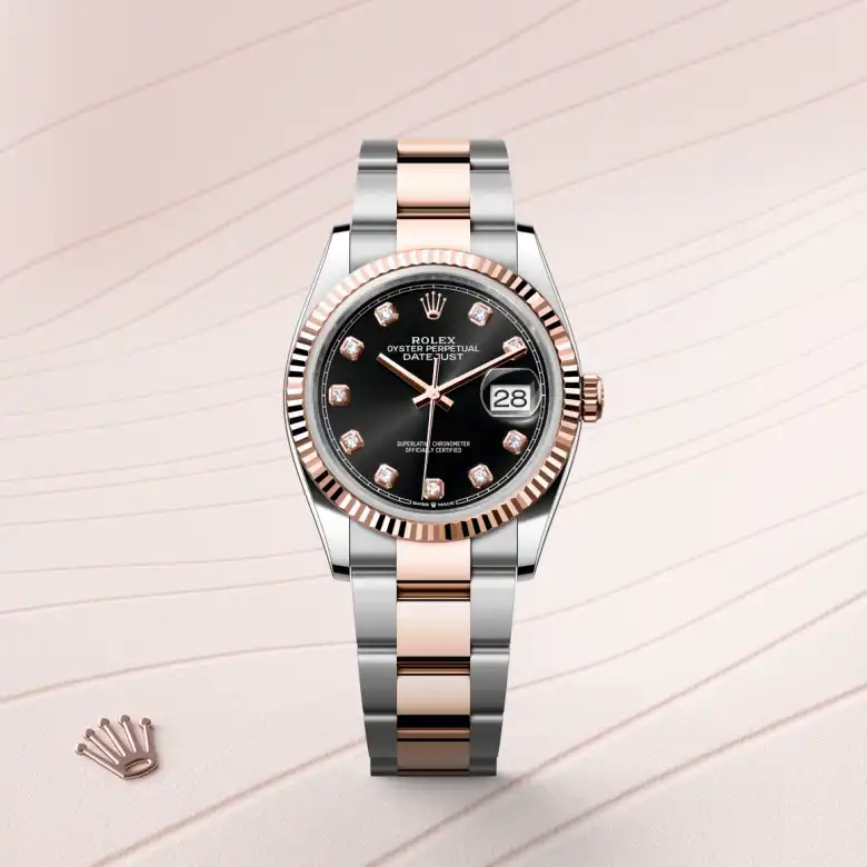Rolex Datejust 36腕錶永恒玫瑰金鋼（蠔式鋼與永恒玫瑰金的組合）款，M126231-0020 - 永新鐘錶