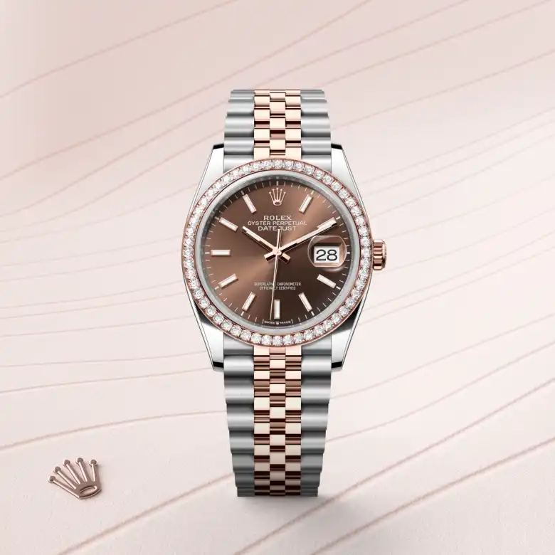 Rolex Datejust 36腕錶永恒玫瑰金鋼(蠔式鋼與永恒玫瑰金的組合)款,M126281RBR-0031 - 永新鐘錶
