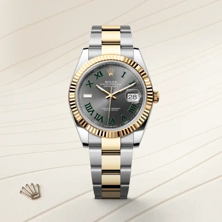 Rolex Datejust 41腕錶黃金鋼（蠔式鋼與黃金的組合）款，M126333-0019 - 永新鐘錶