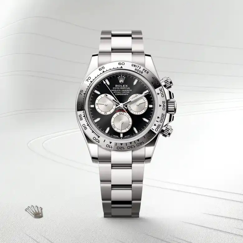 Rolex Cosmograph Daytona腕錶18K白色黃金款,M126509-0001 - 永新鐘錶