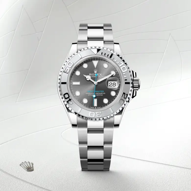 Rolex Yacht-Master 40腕錶鉑金鋼（蠔式鋼與鉑金的組合）款，M126622-0001 - 永新鐘錶