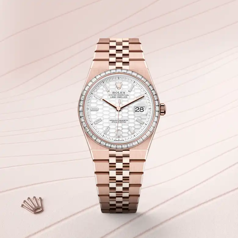 Rolex Land-Dweller 36腕錶18K永恒玫瑰金款,M127285TBR-0002 - 永新鐘錶