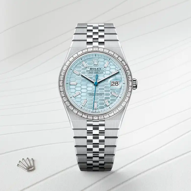 Rolex Land-Dweller 40腕錶鉑金款,M127386TBR-0001 - 永新鐘錶