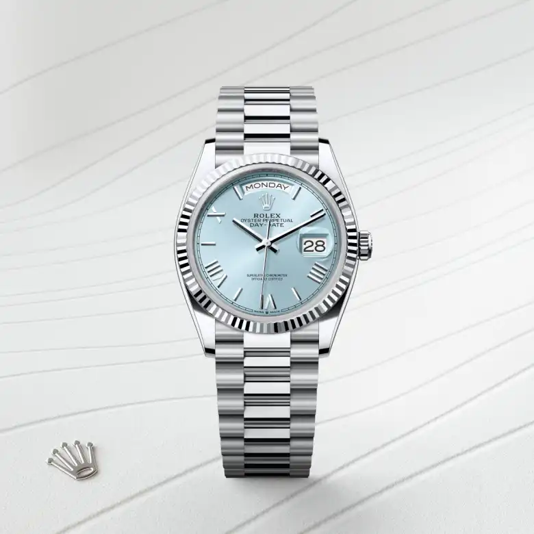 Rolex Day-Date 36腕錶鉑金款,M128236-0018 - 永新鐘錶