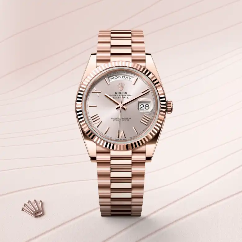 Rolex Day-Date 40腕錶18K永恒玫瑰金款，M228235-0001 - 永新鐘錶