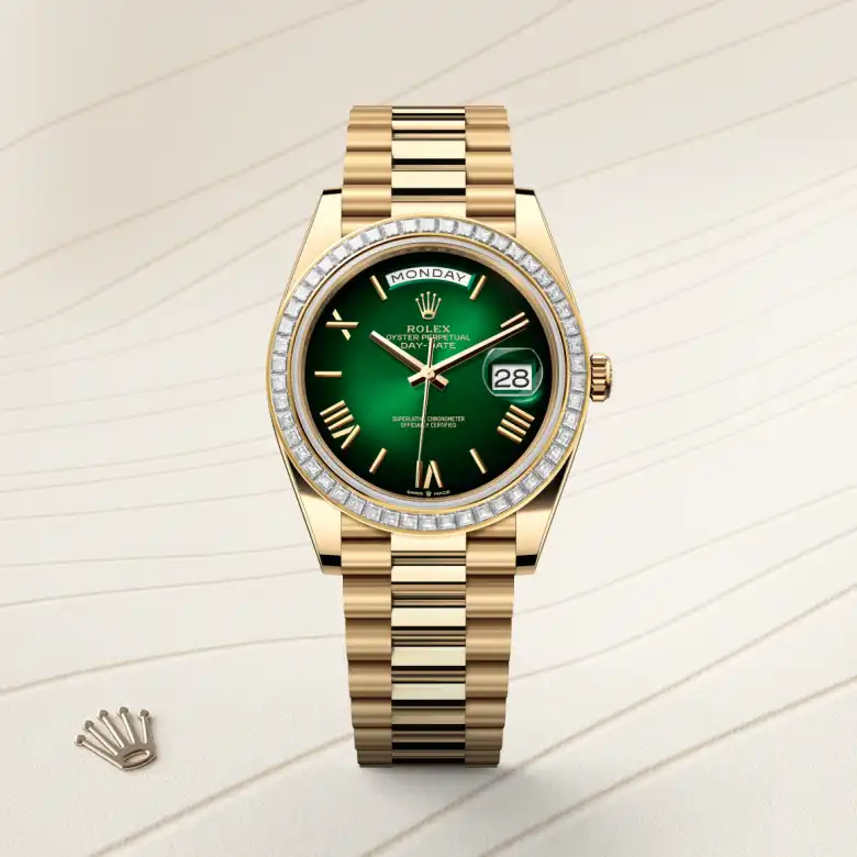 Rolex Day-Date 40腕錶18K黃金款,M228398TBR-0042 - 永新鐘錶