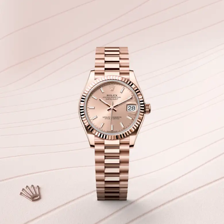 Rolex Datejust 31腕錶18K永恒玫瑰金款,M278275-0037 - 永新鐘錶