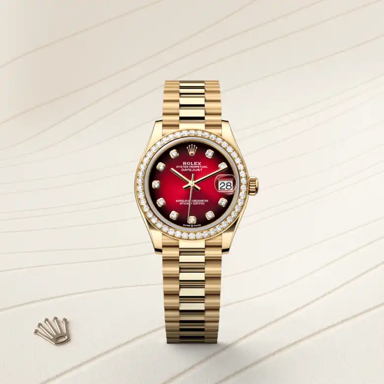 Rolex Datejust 31腕錶18K黃金款，M278288RBR-0041 - 永新鐘錶