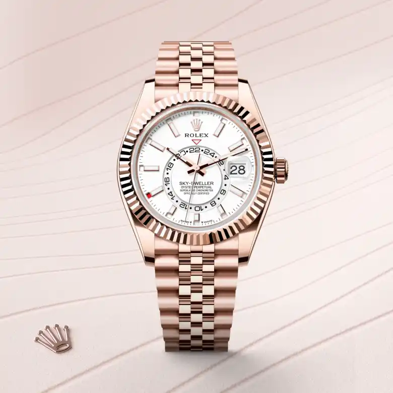Rolex Sky-Dweller腕錶18K永恒玫瑰金款,M336935-0007 - 永新鐘錶
