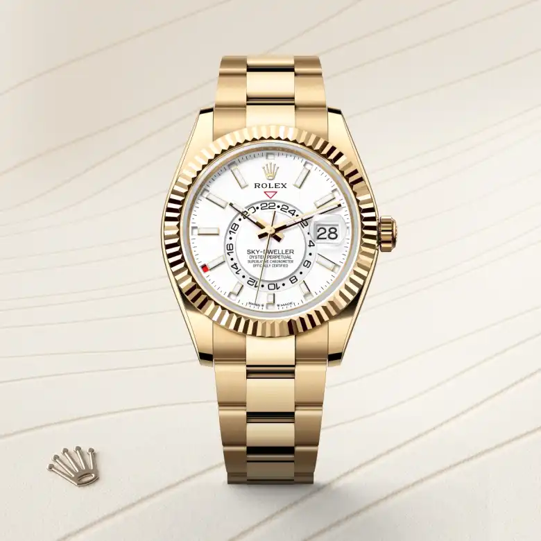 Rolex Sky-Dweller腕錶18K黃金款，M336938-0003 - 永新鐘錶
